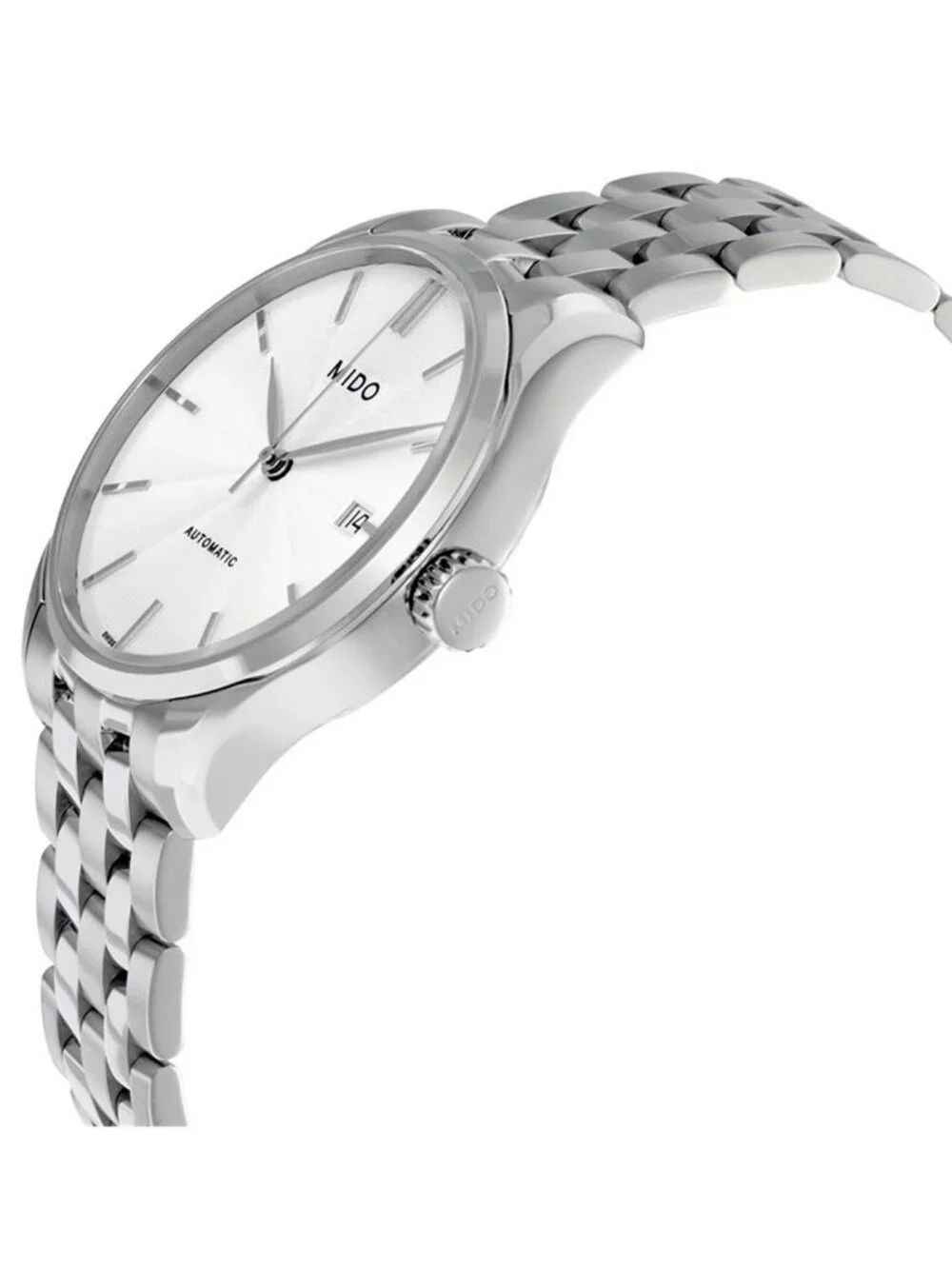 NWT Mido Belluna II Automatic Silver Dial Men's Watch